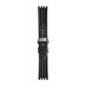 Watch strap Rado R7601812 / R070870810 / R14377165 Leather Black 20mm